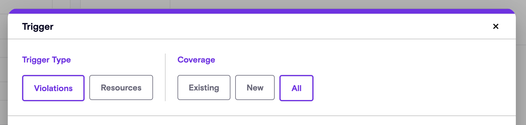 Playbook Coverage Types