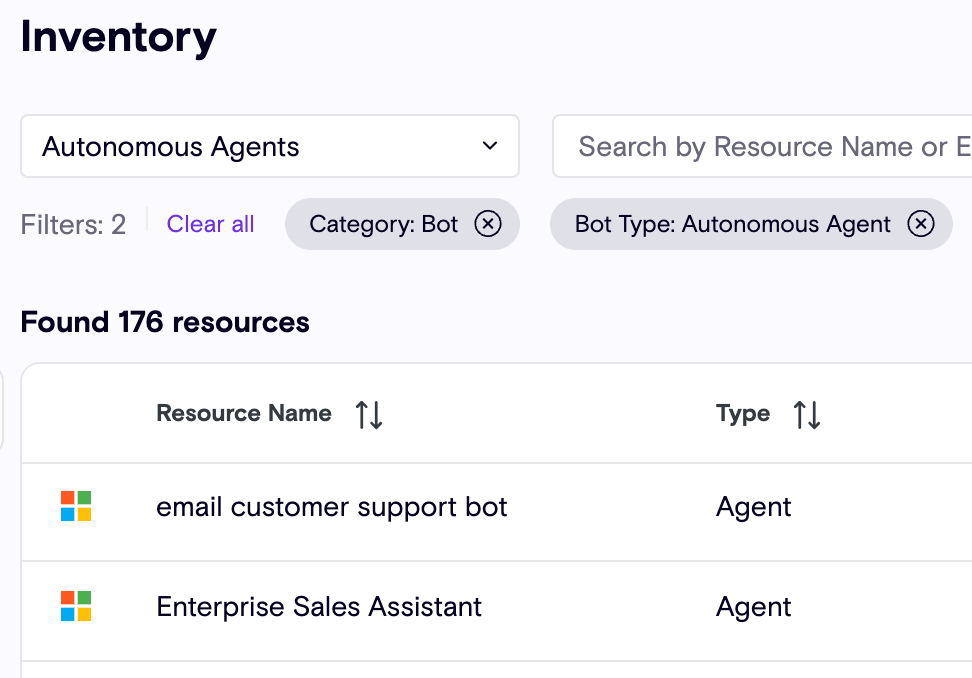Zenity Predefined Query - Autonomous Agents